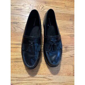 Rockport Mens Tassel Loafers Size 11M Black Leather